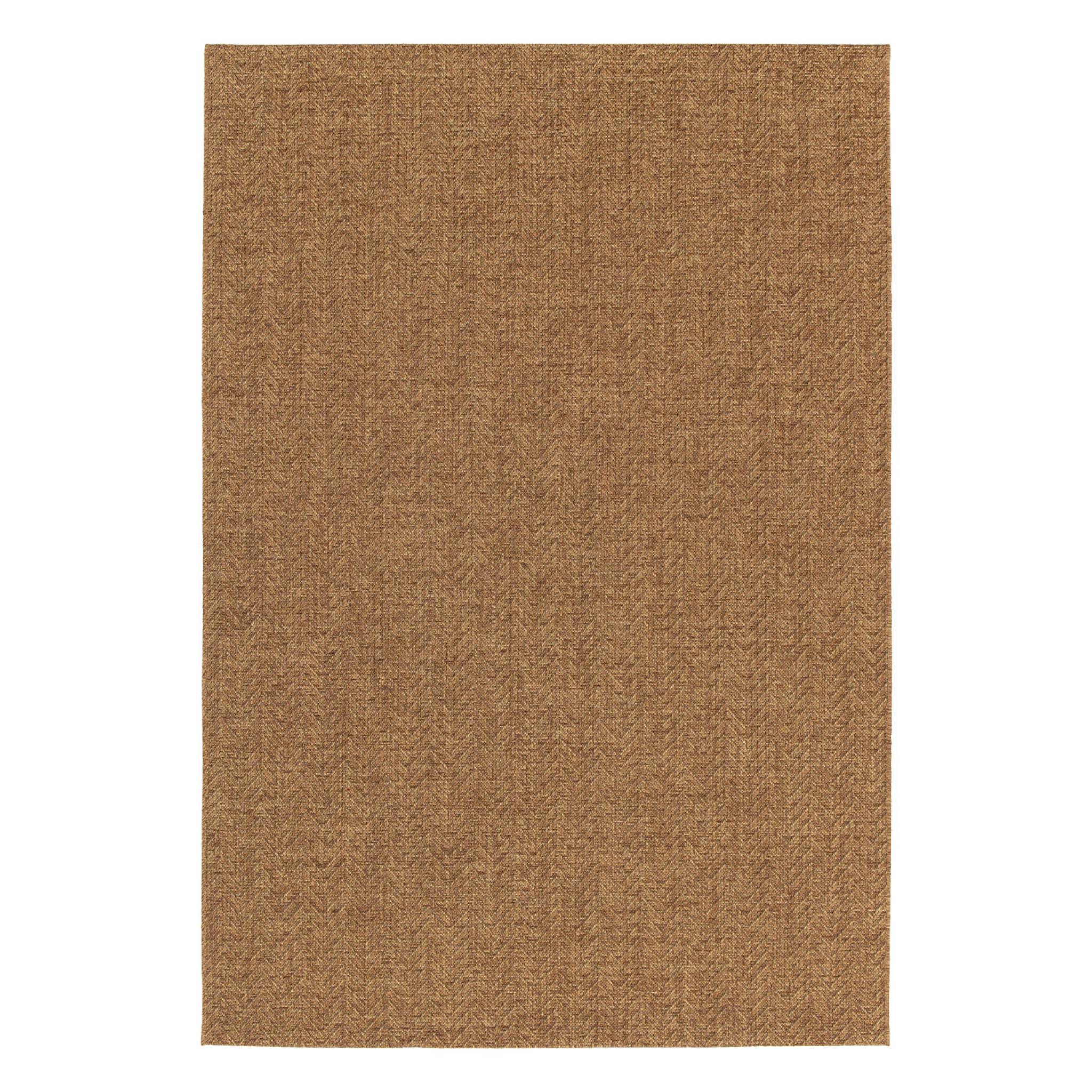 Tappeto per interni/esterni effetto juta scuro 120x170cmi sweeek