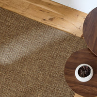 Tappeto per interni/esterni effetto juta scuro 160x230cmi sweeek