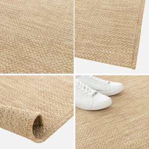 Tappeto naturale effetto juta per interni/esterni