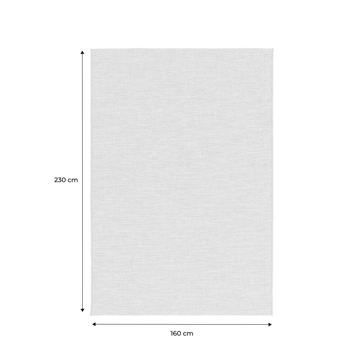 Tappeto naturale effetto juta per interni/esterni