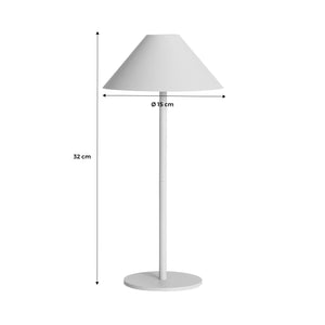 Lampada a led senza fili, 135cm, nero