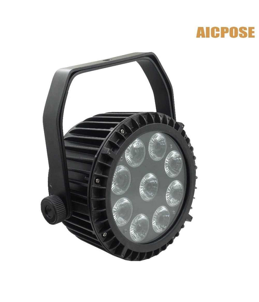 Ip 65 Waterproof Led Par 9x20 Rgbw 4in1 Full Color Resistenti All'acqua         