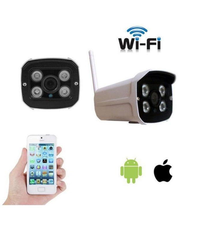 Ip Camera Ipcam Con Scheda Sd P2p Telecamera Wireless Wifi Ir Supporto Onvif         
