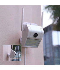 Ip Camera Wifi Esterno 2mp 1080p Led Lampada Solare Ip66 Telecamera Cam Sd Rec         