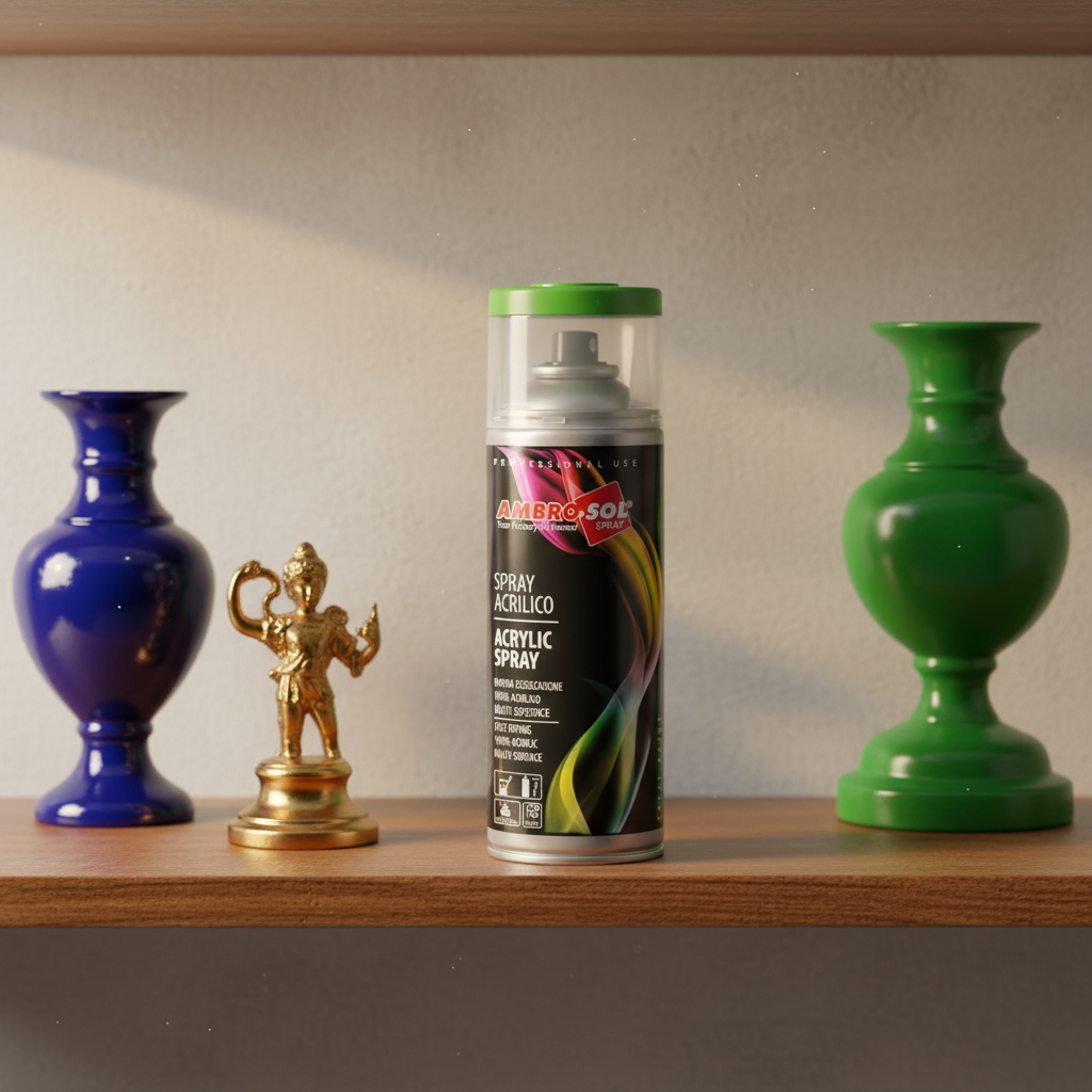 Smalto acrilico multiuso ral 1037 giallo sole spray 400 ml