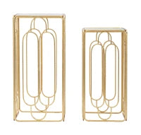 Porta Telefono Arty Coppia Quadrato Cm 34X34X70-29X29X60