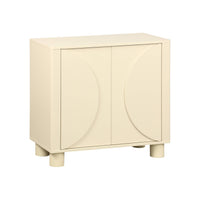 Credenza esotica effetto legno di mango 2 ante, 80cm, beige