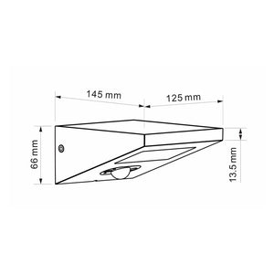 IRIS - Faretto nero a energia solare 4000K Luce da esterno Beneito Faure