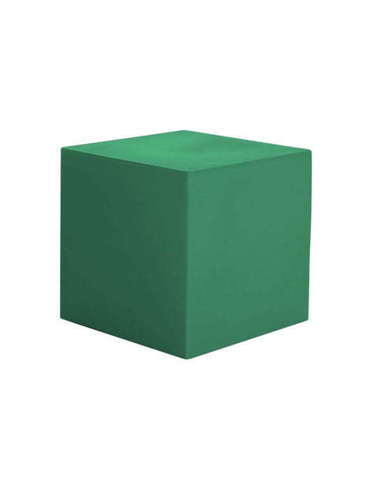 POUF IN RESINA - VERDE SCURO