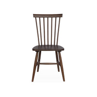 Set di 4 sedie in legno di hevea, marrone