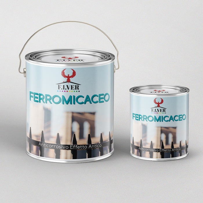 Smalto Per Ferro Ferromicaceo - Iron Antracite - Litri 0 -750