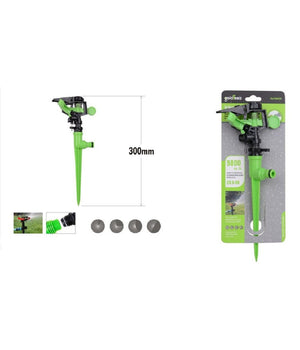 Irrigatore A Settore Regolabile Con Innesto Rapido Per Prato Giardino 300mm 90003         