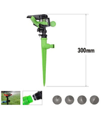 Irrigatore A Settore Regolabile Con Innesto Rapido Per Prato Giardino 300mm 90003         