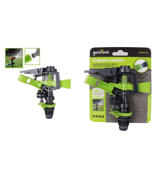 Irrigatore A Settori In Abs Regolazione Gittata Copertura 450 Metri Quadri 94749         