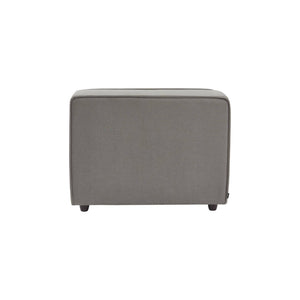 Poltrona con seduta in tessuto idrorepellente, modulo per divano