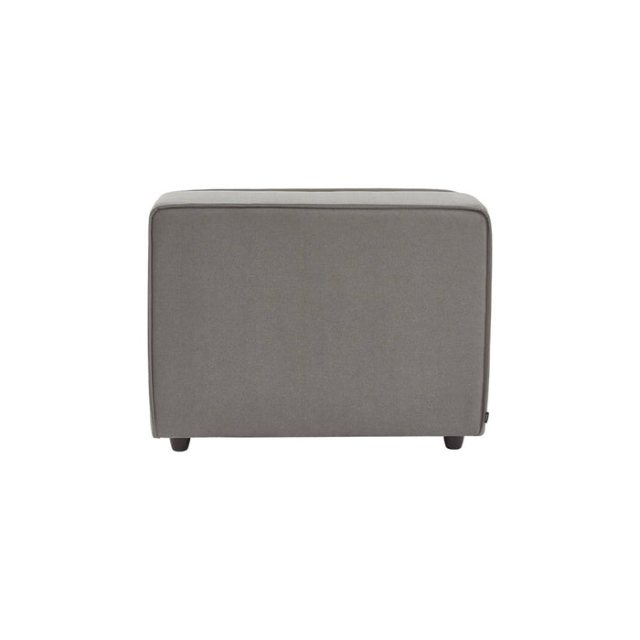 Poltrona con seduta in tessuto idrorepellente, modulo per divano