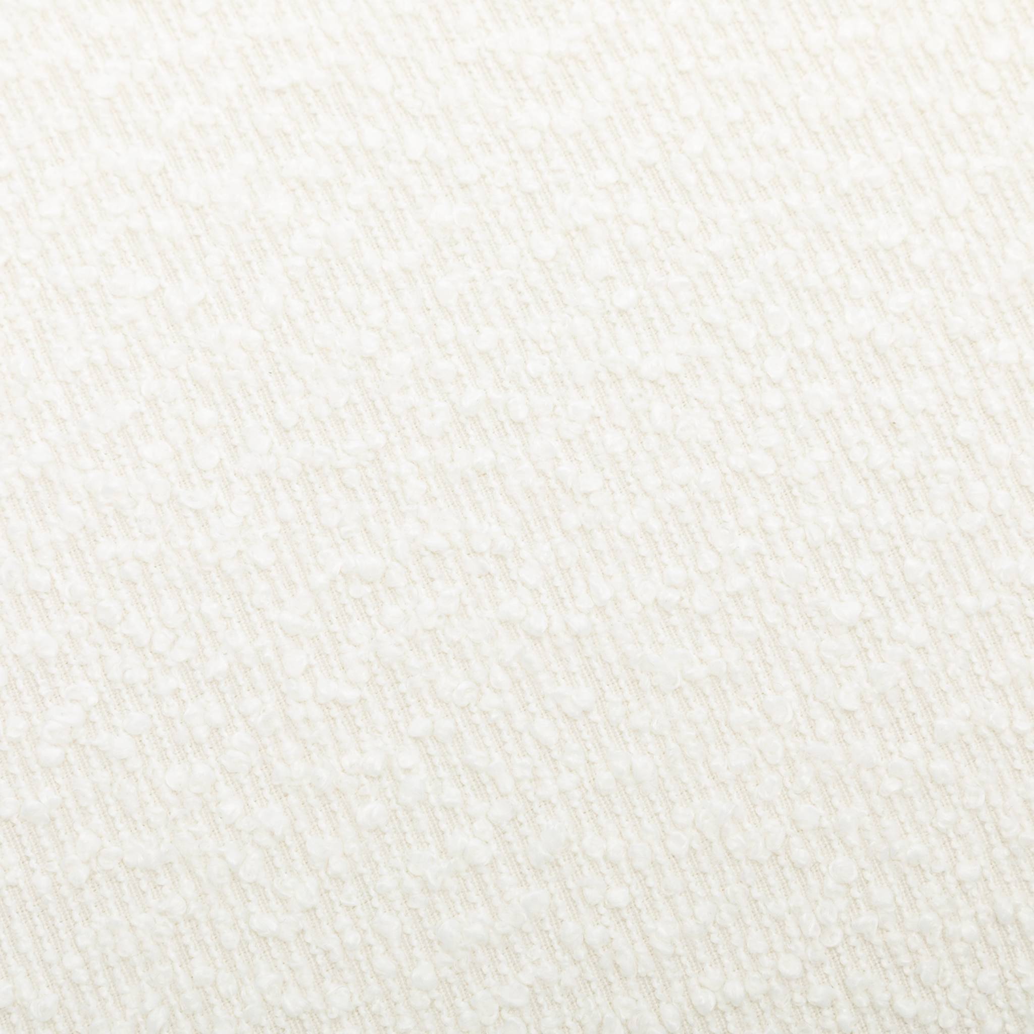 Panca bouclé, crema