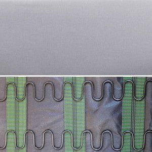 Poltrona scandinava in legno e tessuto, grigio chiaro