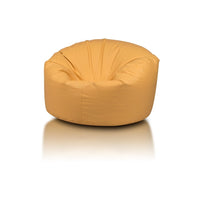 Island Pouf Poltrona Sacco Rotonda in Ecopelle