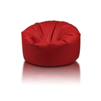 Island Pouf Poltrona Sacco Rotonda in Ecopelle