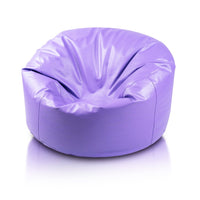 Island Pouf Poltrona Sacco Rotonda in Ecopelle