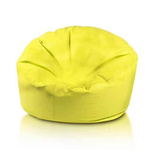 Island Pouf Poltrona Sacco Rotonda in Ecopelle