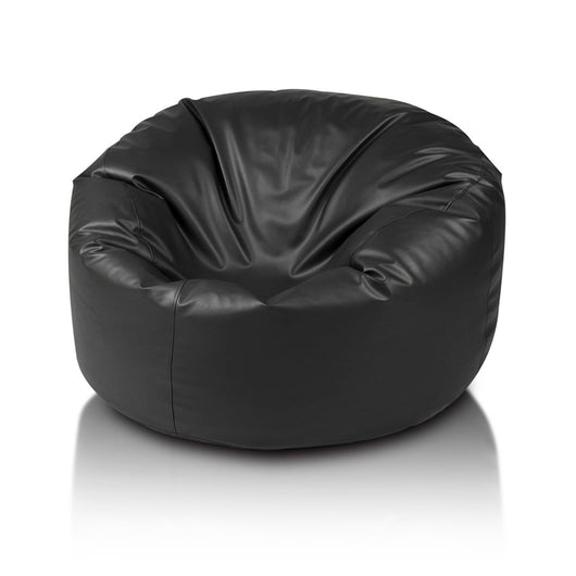Island Pouf Poltrona Sacco Rotonda in Ecopelle