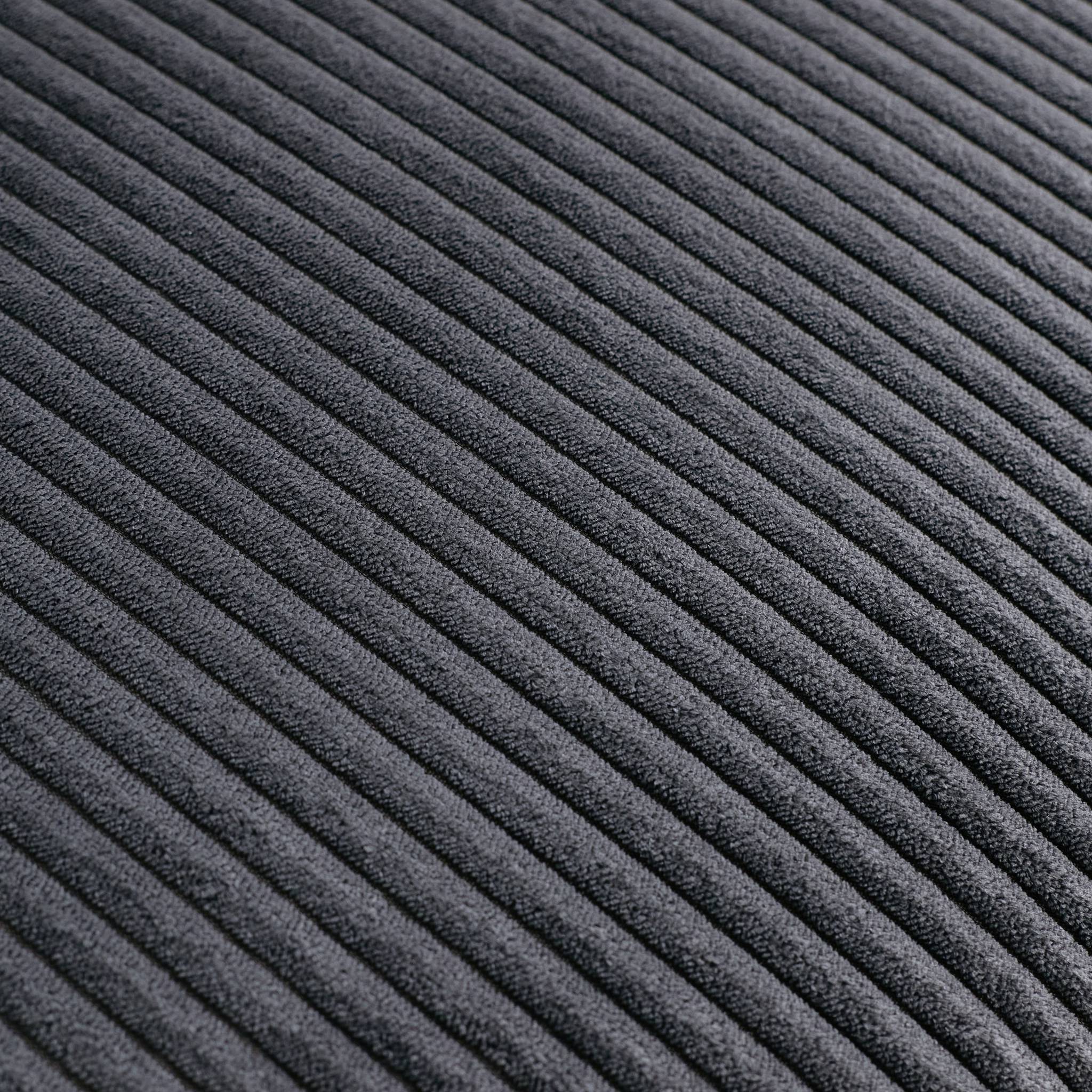 Divano letto 3 posti legno di eucalipto metallo e velluto a coste,