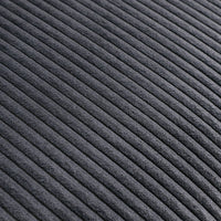 Divano letto 3 posti legno di eucalipto metallo e velluto a coste,