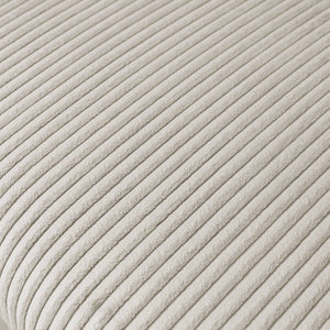 Divano letto 3 posti legno di eucalipto metallo e velluto a coste,