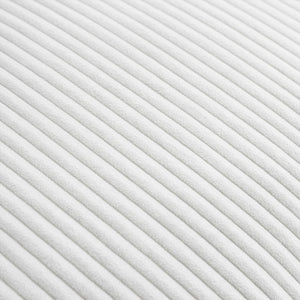 Divano letto 3 posti legno di eucalipto metallo e velluto a coste,