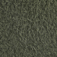 Poltrona senza braccioli tessuto effetto alpaca,1 posto, verde kaki