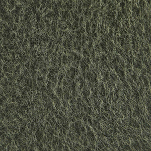 Poltrona senza braccioli tessuto effetto alpaca,1 posto, verde kaki