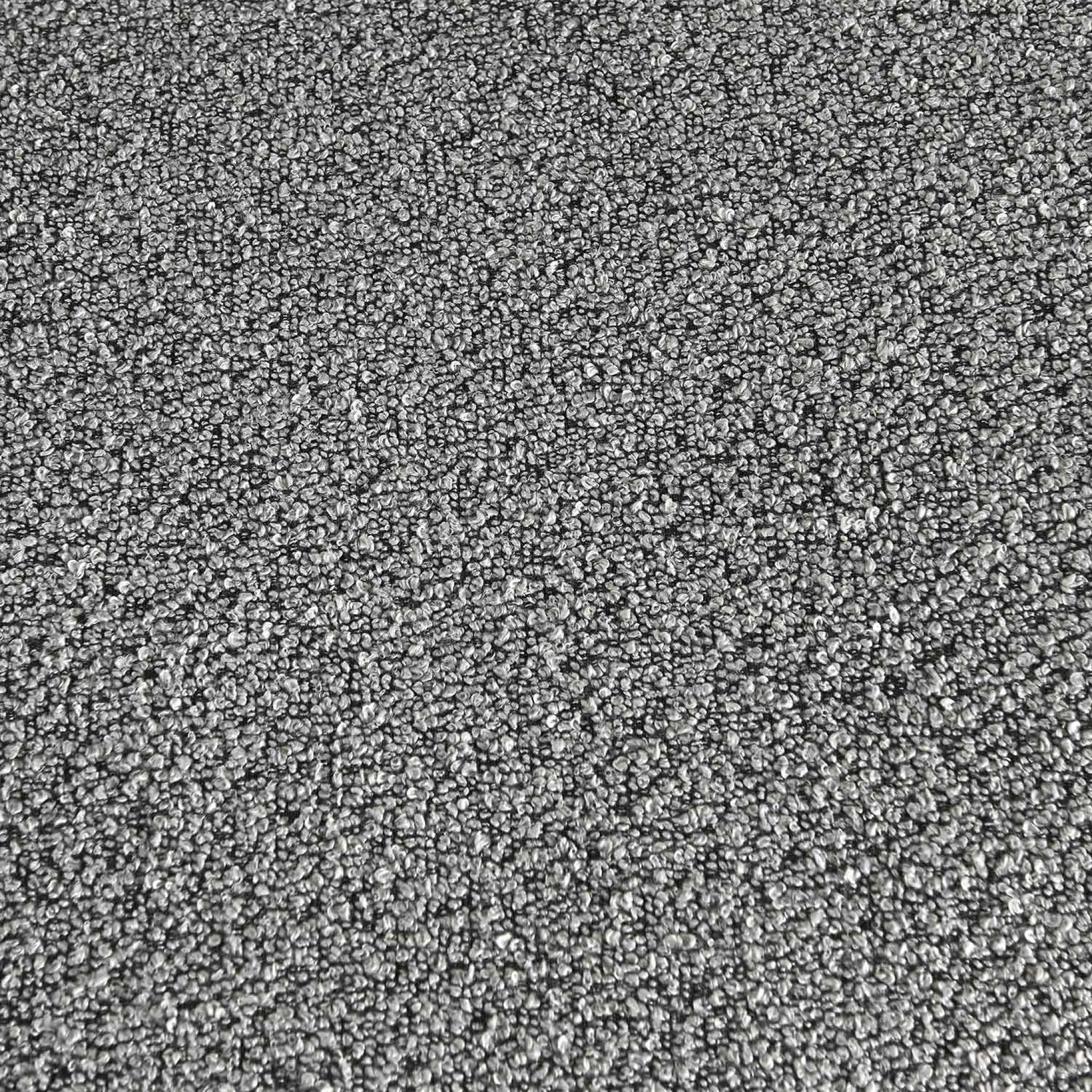 Poltrona senza braccioli bouclé,1 posto, grigio