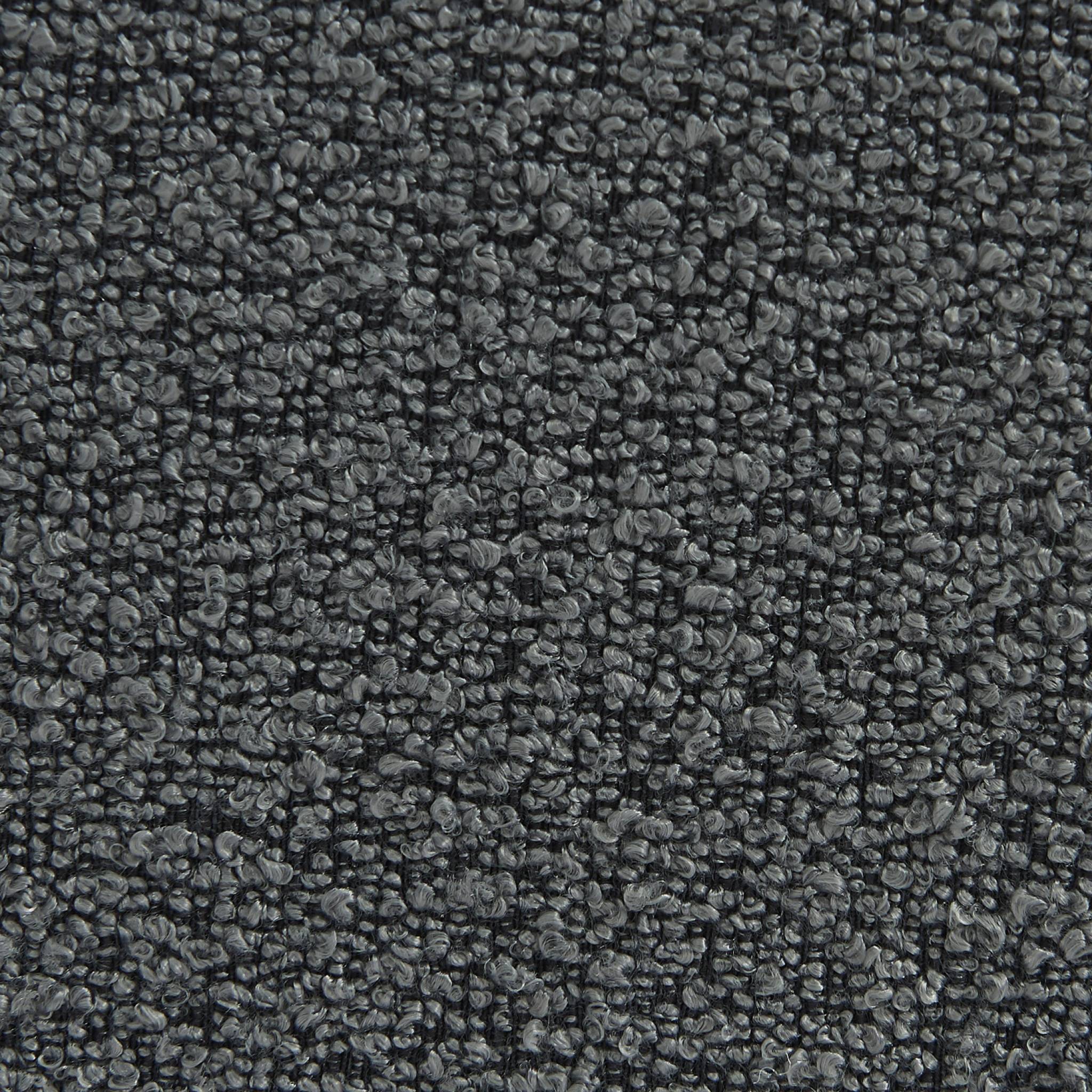 Set di 2 poltrone modulari 1 posto bouclé testurizzata