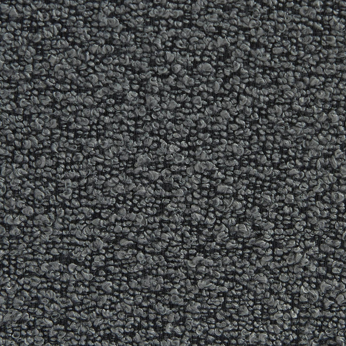 Set di 3 poltrone modulari 1 posto bouclé tessuto strutturato,