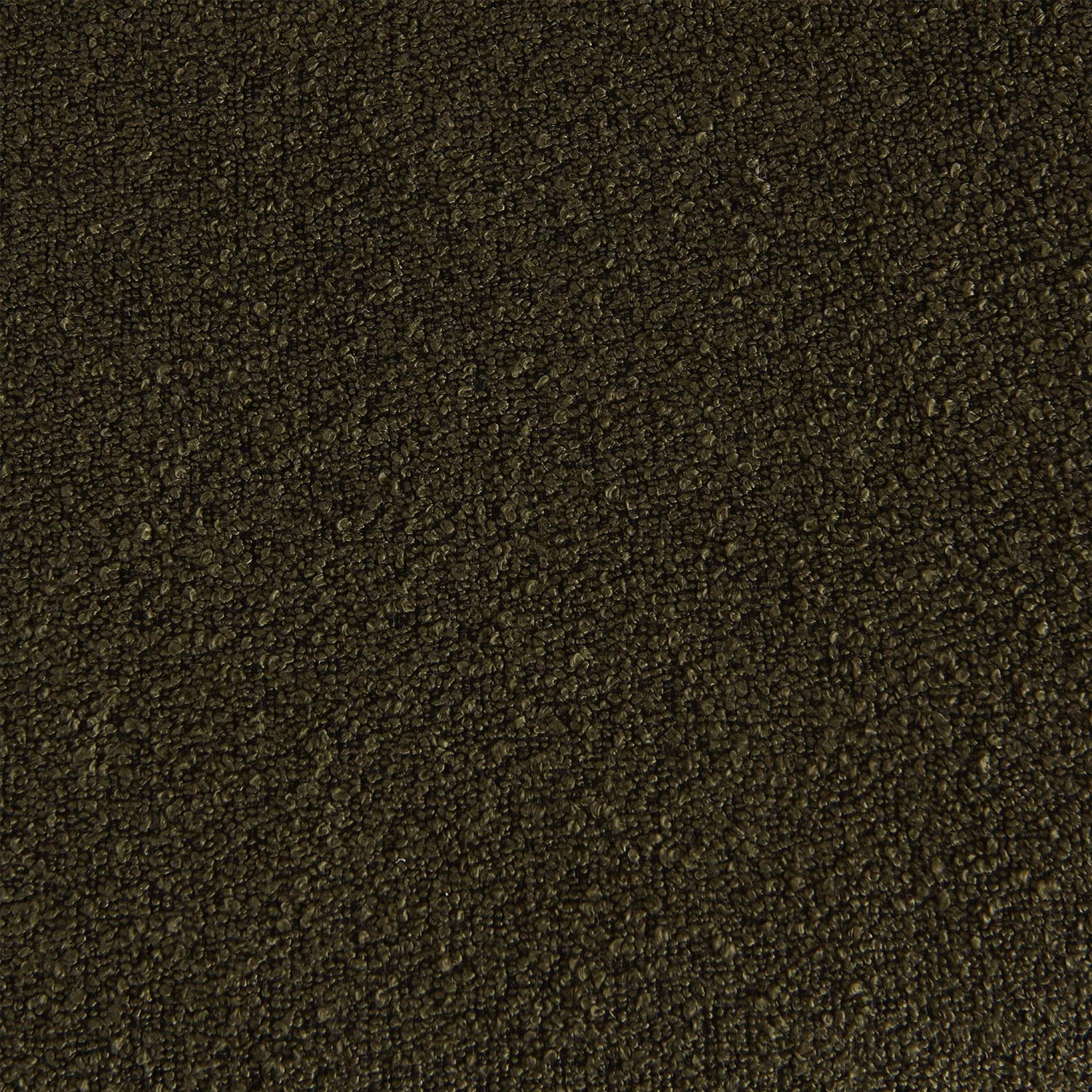 Divano modulare bouclé, 3 posti, kaki