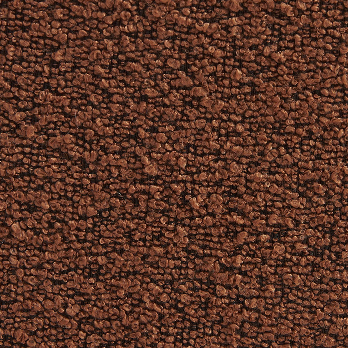 Set di 3 poltrone modulari 1 posto bouclé tessuto strutturato,