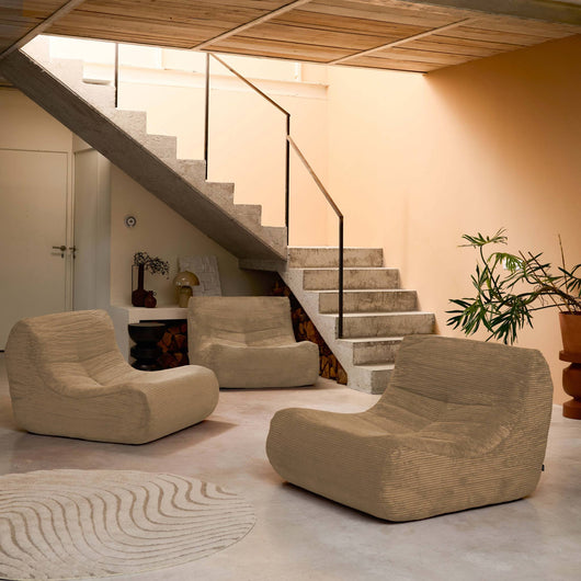 Divano modulare velluto, 3 posti, talpa