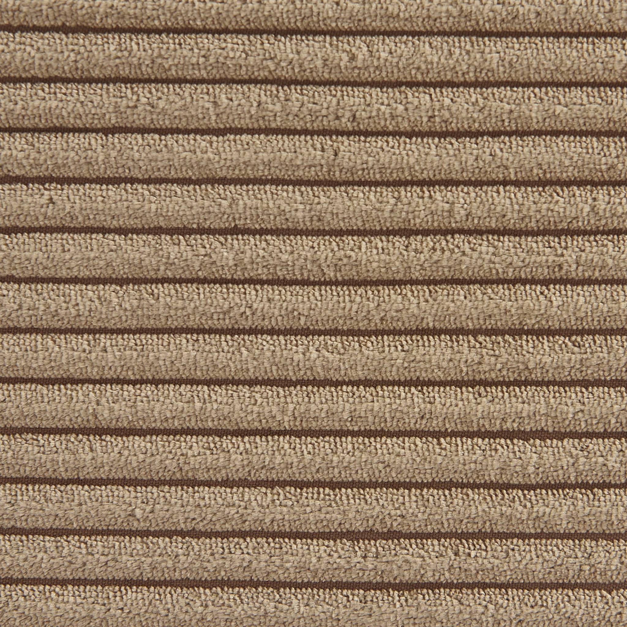 Divano modulare velluto, 3 posti, talpa