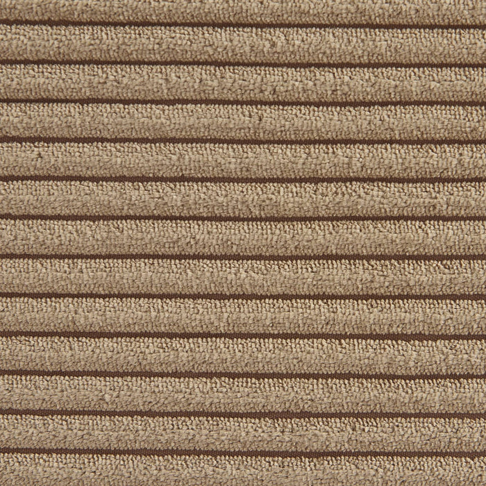 Divano modulare velluto, 3 posti, talpa