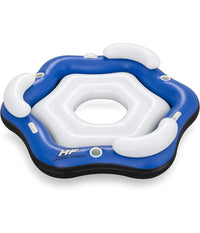 Isola Galleggiante Per 3 Persone 191x178 Cm Con Portabicchieri E Maniglie 43111         