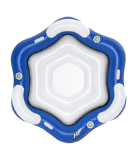 Isola Galleggiante Per 3 Persone 191x178 Cm Con Portabicchieri E Maniglie 43111         