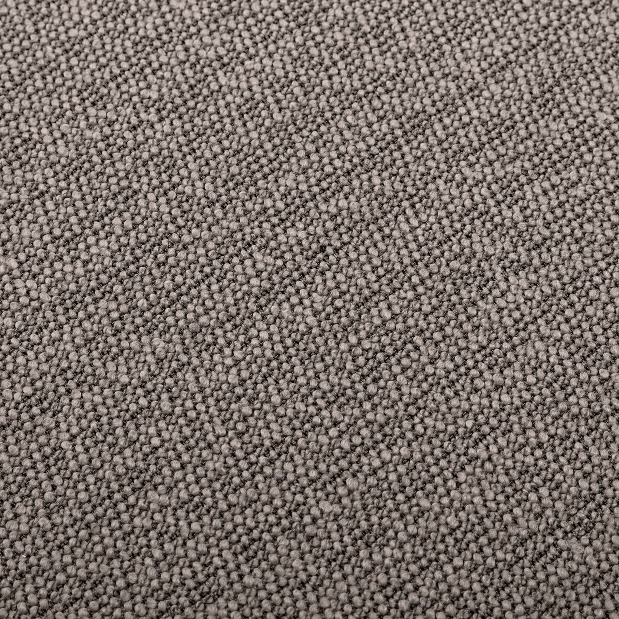 Pouf in tessuto con contenitore, beige