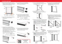 Zanzariera a Rullo Riducibile Laterale 160 x 250 Bianco 9010