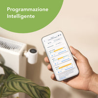 Tado Testa termostatica Intelligente X add-on, Controllo multistanza, Wi-fi, Matter, Assistenti vocali google e alexa