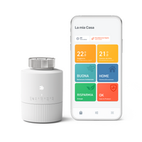 TADO¬∞ Valvola termostatica BASIC kit di base V3+, Valvola smart,  Controllo tramite app, impianto centralizzato