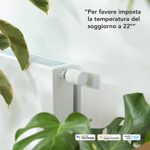 TADO¬∞ Valvola termostatica smart x4, Valvola aggiuntiva,  Controllo tramite app, Impianto centralizzato
