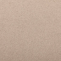 Sgabello e poggiapiedi in tessuto a forma di ciottolo, grigio