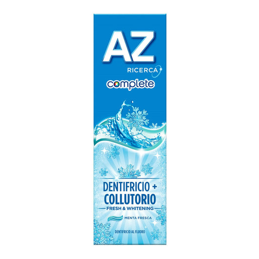 Dentifricio az ricerca complete con collutorio confezione da 75 millilitri